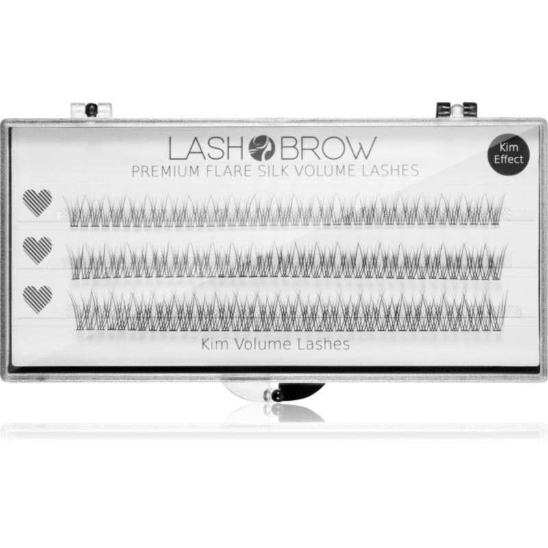 Lash Brow Premium Flare Silk Lashes изкуствени мигли Kim Volume Lashes