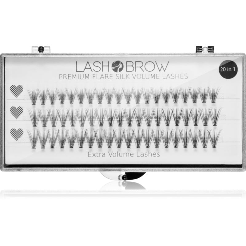 Lash Brow Premium Flare Silk Lashes изкуствени мигли Extra Volume