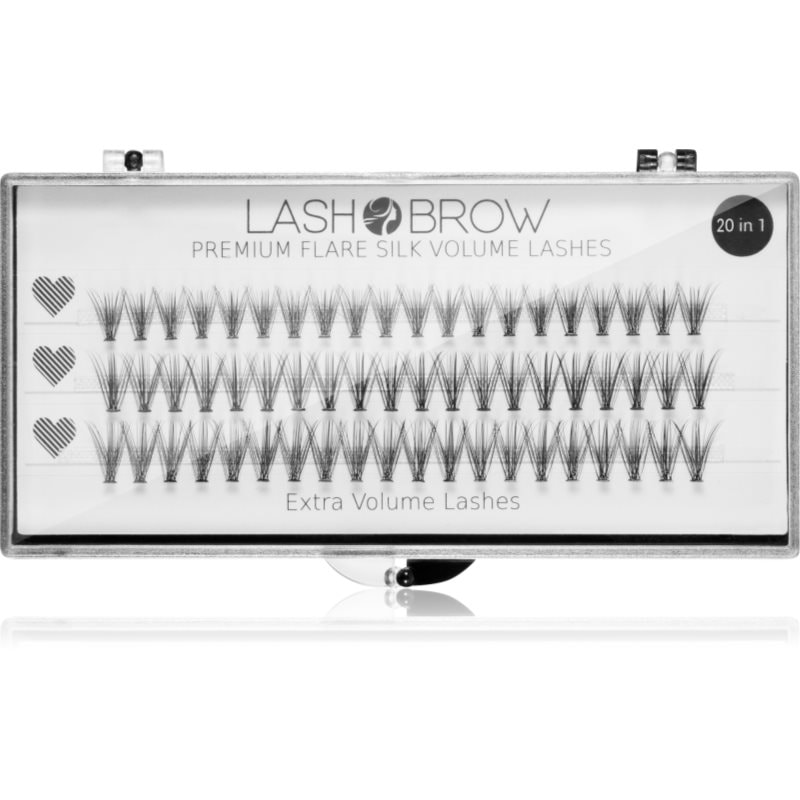 Lash Brow Premium Flare Silk Lashes изкуствени мигли Extra Volume - Грим - Сравни цени от 1 магазин с безплатна доставка