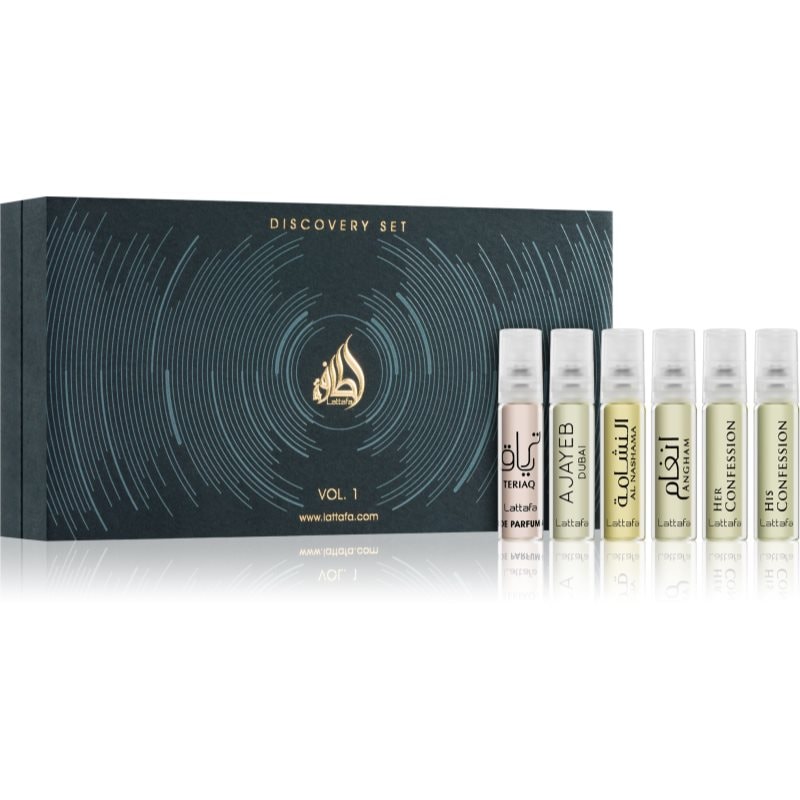 Lattafa Discovery Set Vol. 1 комплект унисекс - Комплект - Сравни цени от 1 магазин с безплатна доставка