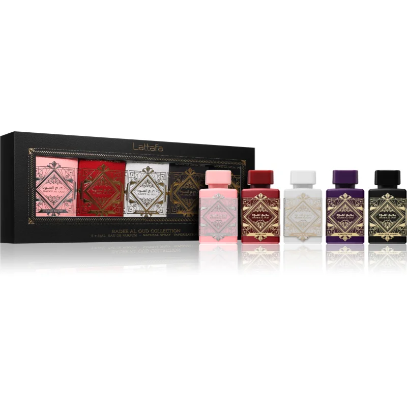 Lattafa Badee Al Oud Collection подаръчен комплект унисекс 5x - Комплект - Сравни цени от 1 магазин с безплатна доставка