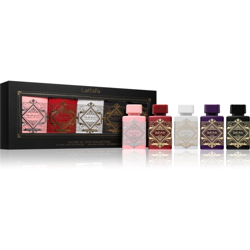 Lattafa Badee Al Oud Collection подаръчен комплект унисекс 5x - Комплект - Сравни цени от 1 магазин с безплатна доставка