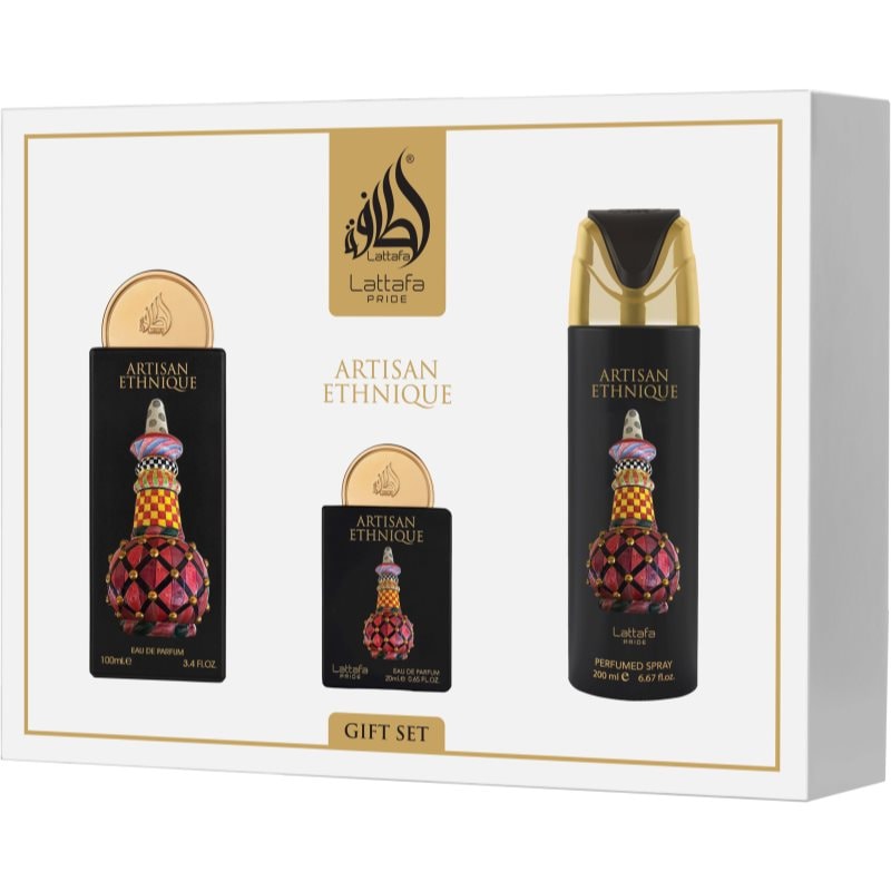 Lattafa Artisan Ethnique подаръчен комплект унисекс - Комплект - Сравни цени от 1 магазин с безплатна доставка