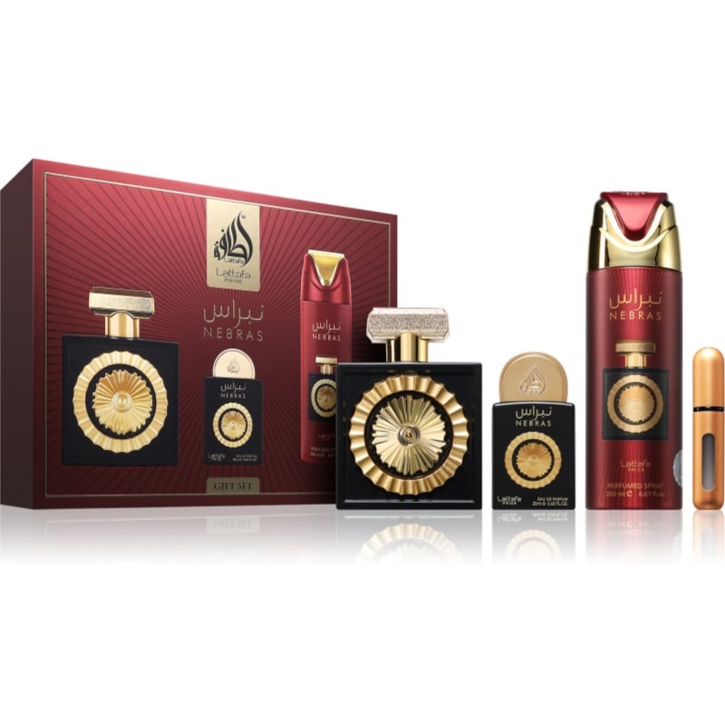 Lattafa Pride Nebras подаръчен комплект унисекс - Комплект - Сравни цени от 1 магазин с безплатна доставка