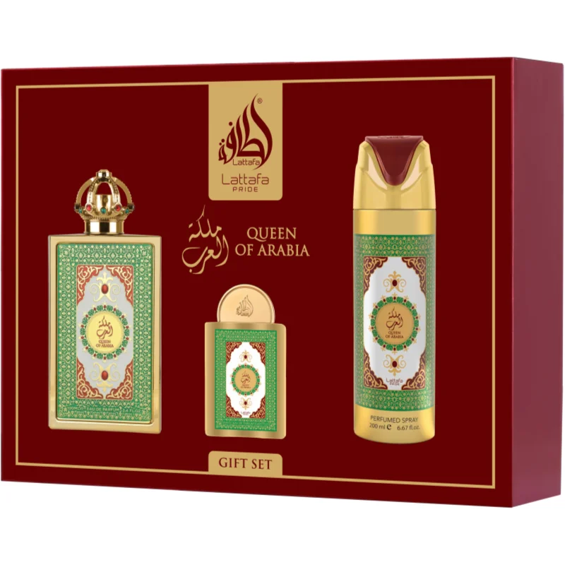 Lattafa Queen Of Arabia подаръчен комплект за жени - Комплект - Сравни цени от 1 магазин с безплатна доставка
