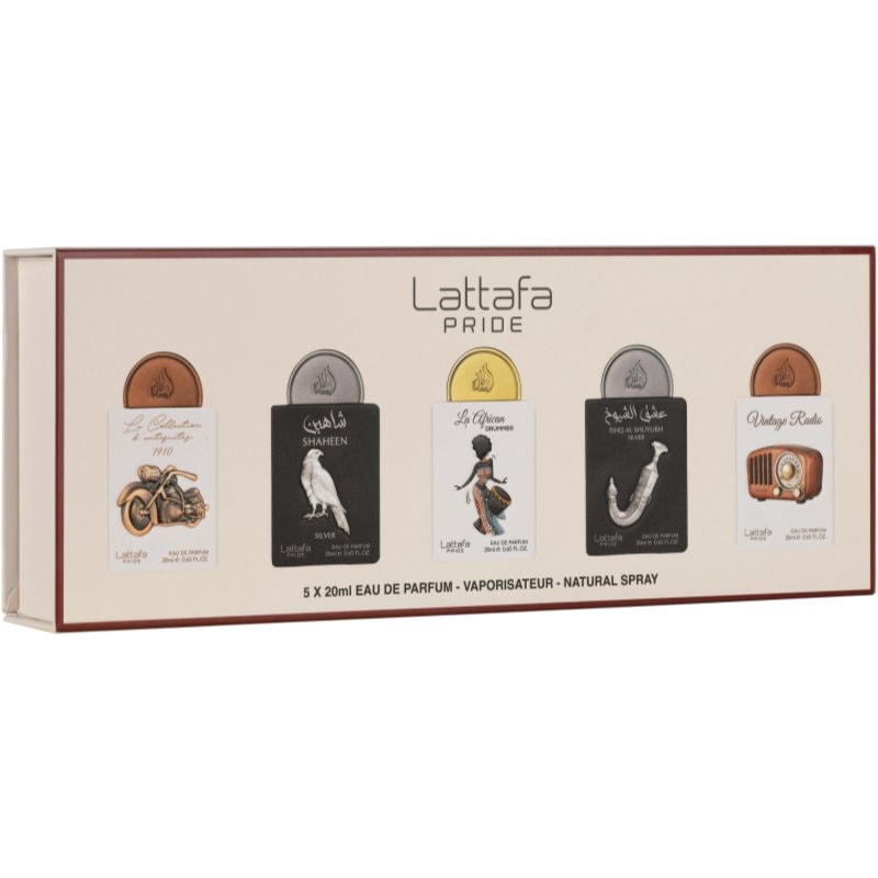 Lattafa Pride Box 5 подаръчен комплект унисекс 5x - Комплект - Сравни цени от 1 магазин с безплатна доставка
