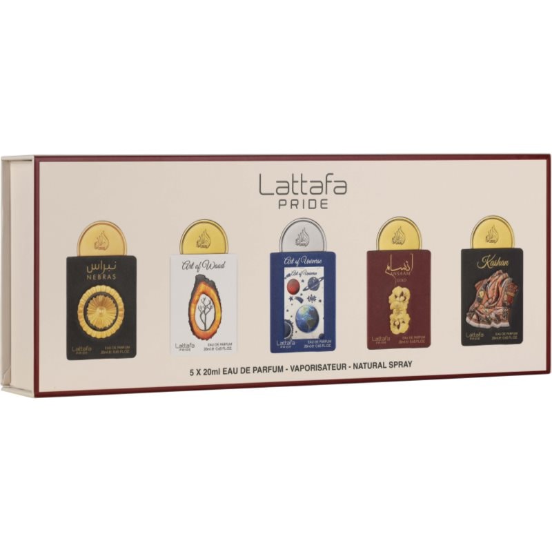 Lattafa Pride Box 4 подаръчен комплект унисекс 5x - Комплект - Сравни цени от 1 магазин с безплатна доставка