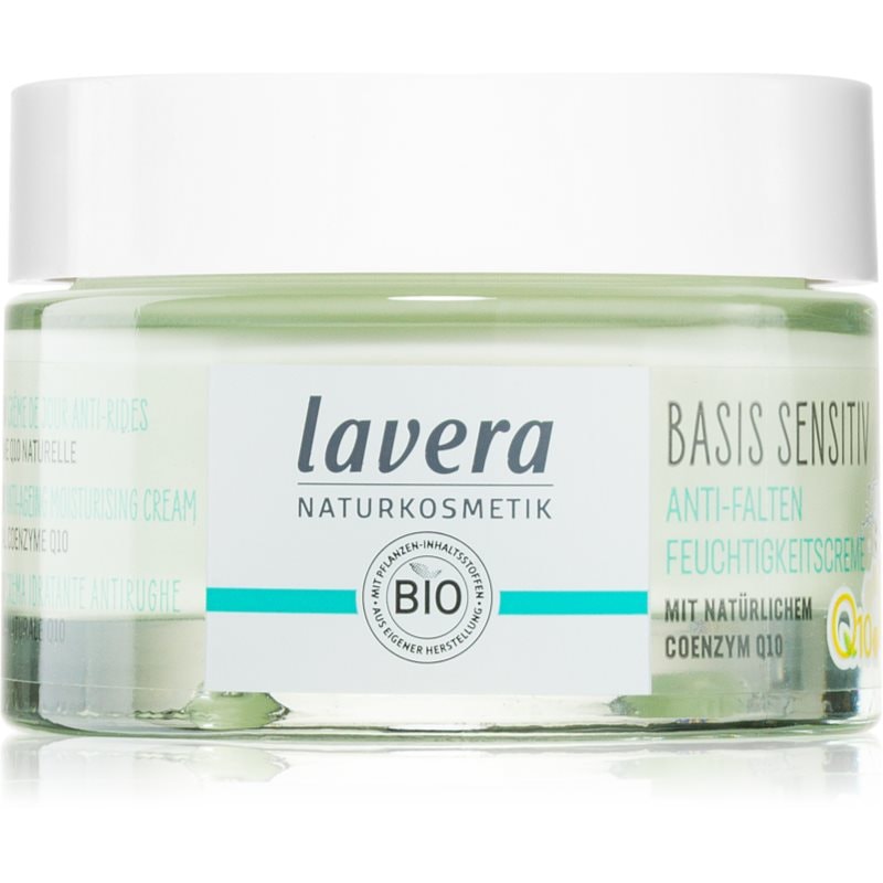 Lavera Basis Sensitiv Q10 хидратиращ крем против бръчки - Грижа за лице - Сравни цени от 1 магазин с безплатна доставка