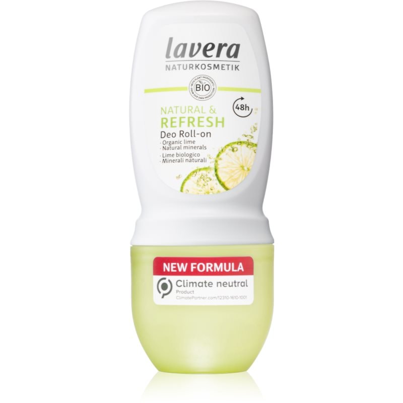 Lavera Natural & Refresh рол-он 48 часа - Грижа за тяло - Сравни цени от 1 магазин с безплатна доставка