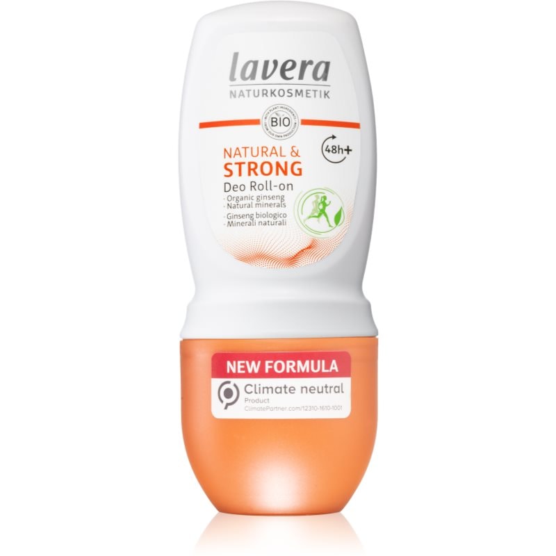 Lavera Natural & Strong рол-он за чувствителна кожа - Грижа за тяло - Сравни цени от 1 магазин с безплатна доставка