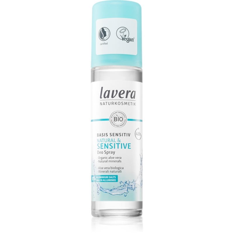 Lavera Basis Sensitiv дезодорант с пулверизатор 48 часа