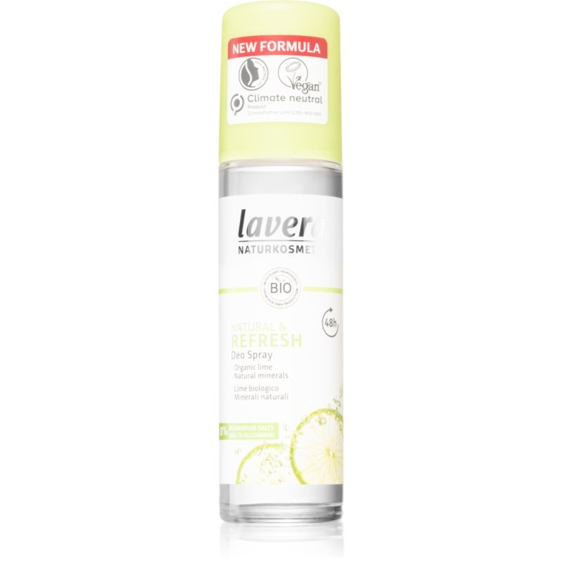 Lavera Natural & Refresh дезодорант в спрей - Грижа за тяло - Сравни цени от 1 магазин с безплатна доставка