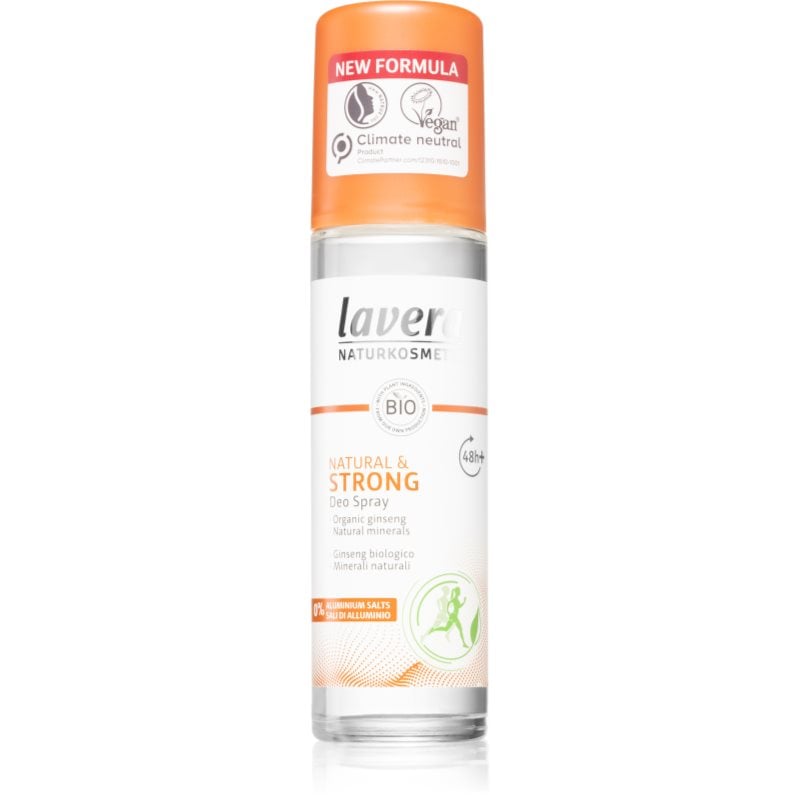 Lavera Natural & Strong дезодорант в спрей 48 часа
