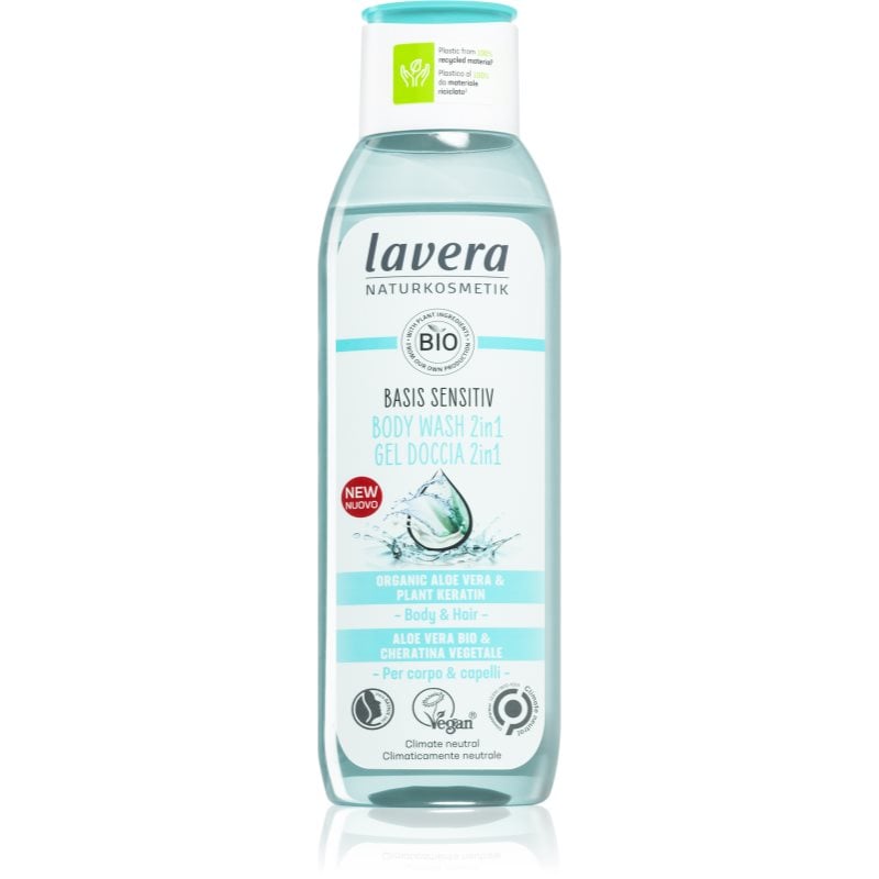 Lavera Basis Sensitiv душ гел за тяло и коса 2 в 1