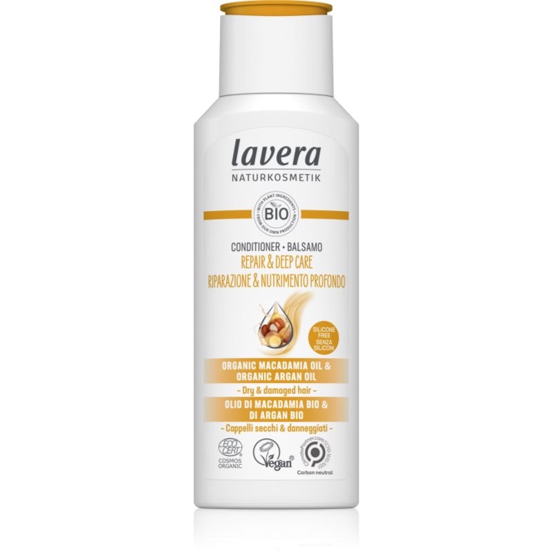 Lavera Repair & Care дълко регенериращ балсам за суха и увредена коса