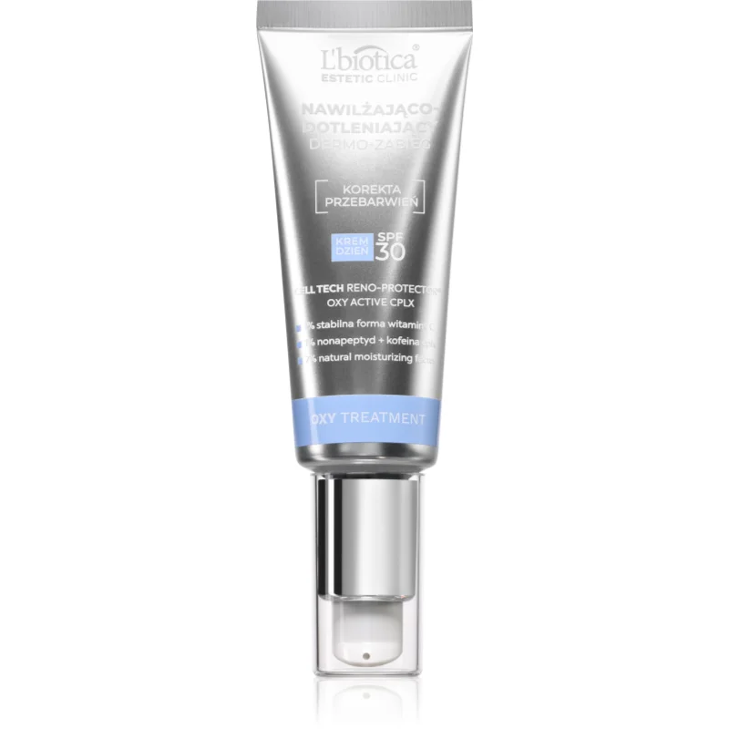 L’biotica Estetic Clinic Oxy Treatment защитен окисляващ крем SPF 30 - Грижа за лице - Сравни цени от 1 магазин с безплатна доставка