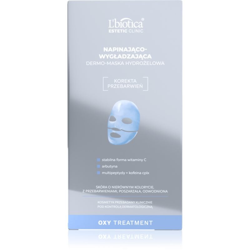 L’biotica Estetic Clinic Oxy Treatment интензивна хидрогелна маска за стягане на кожата