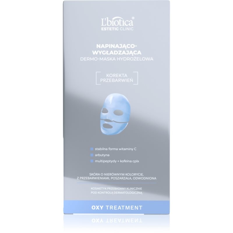 L’biotica Estetic Clinic Oxy Treatment интензивна хидрогелна маска за стягане на кожата - Грижа за лице - Сравни цени от 1 магазин с безплатна доставка