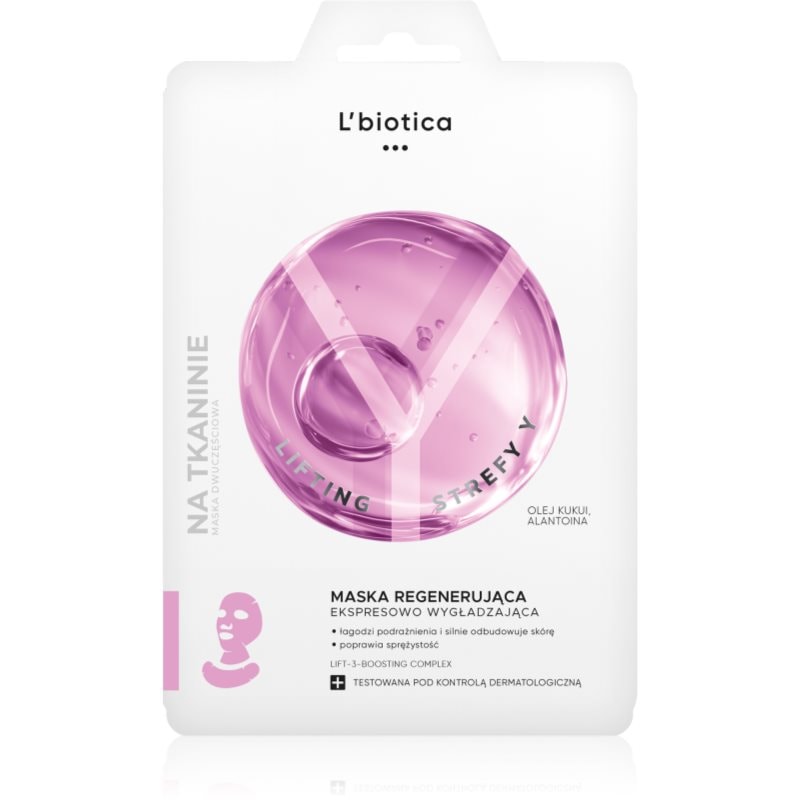 L’biotica Lifting Y Zone интензивна регенерираща маска с изглаждащ ефект - Грижа за лице - Сравни цени от 1 магазин с безплатна доставка