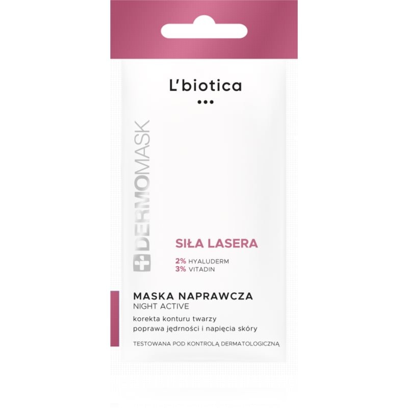 L’biotica DermoMask Night Active интензивна подмладяваща маска със стволови клетки - Грижа за лице - Сравни цени от 1 магазин с безплатна доставка