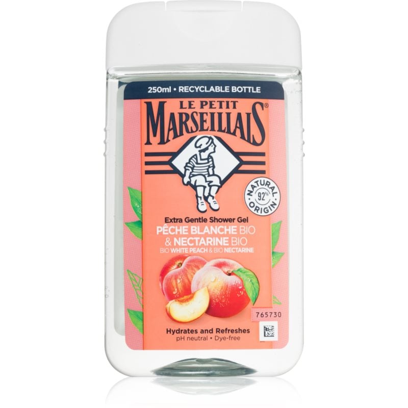 Le Petit Marseillais White Peach Bio & Nectarine Bio нежен душ гел