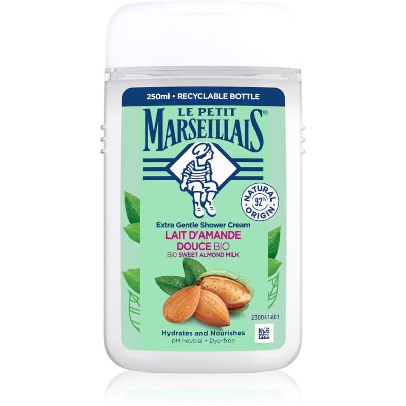 Le Petit Marseillais Sweet Almond Milk BIO крем душ гел