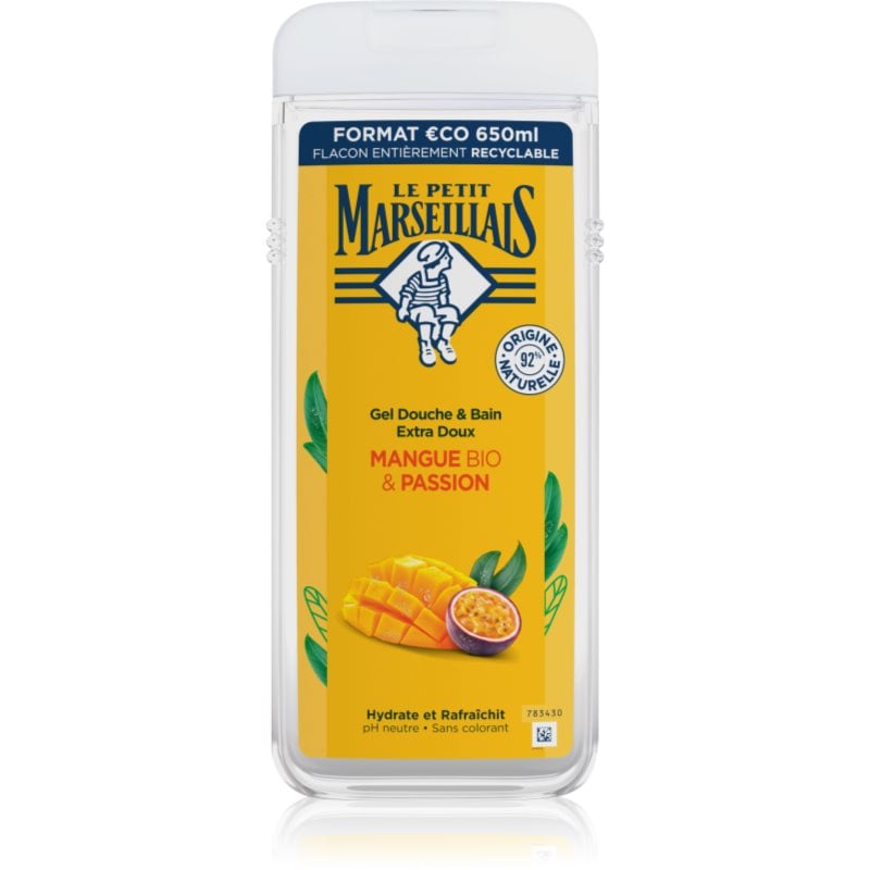 Le Petit Marseillais Mango BIO & Passion Fruit нежен душ гел