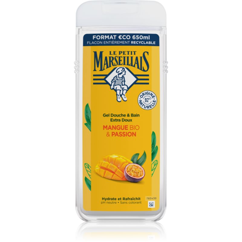 Le Petit Marseillais Mango BIO & Passion Fruit нежен душ гел - Грижа за тяло - Сравни цени от 1 магазин с безплатна доставка