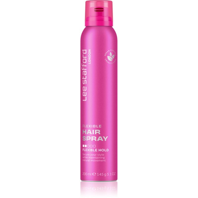 Lee Stafford Styling Hair Spray Flexible Hold Fat n Flexible лак за коса за гъвкава фиксация - Грижа за коса - Сравни цени от 1 магазин с безплатна доставка