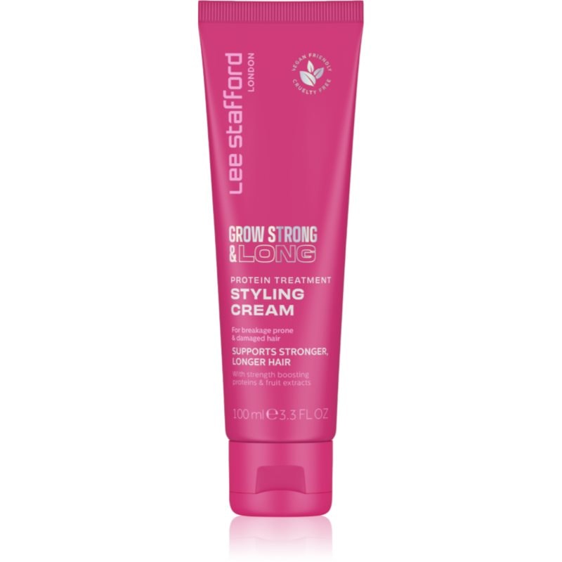 Lee Stafford Grow Strong & Long Styling Cream стилизиращ крем с протеин - Грижа за коса - Сравни цени от 1 магазин с безплатна доставка