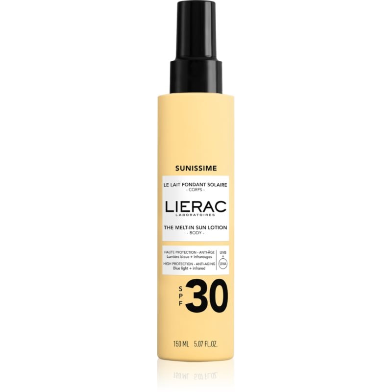 Lierac Sunissime The Melt-in Sun Lotion SPF 30 спрей за тяло за тен SPF 30 - Грижа за тяло - Сравни цени от 1 магазин с безплатна доставка