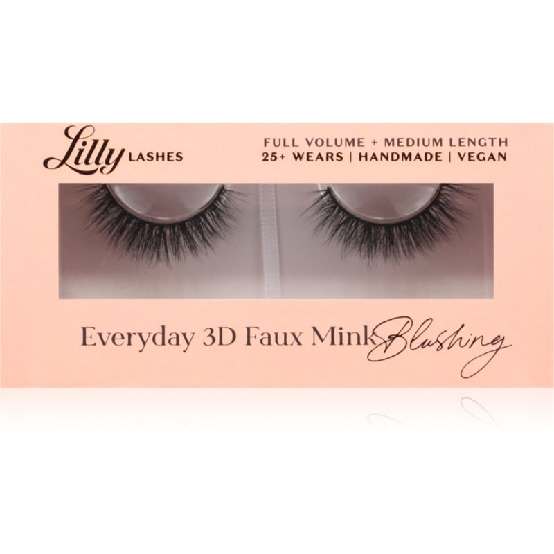 Lilly Lashes Everyday 3D Faux Mink изкуствени мигли тип Blushing - Грим - Сравни цени от 1 магазин с безплатна доставка