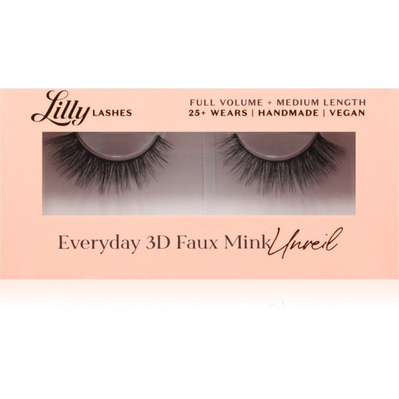 Lilly Lashes Everyday 3D Faux Mink изкуствени мигли тип Unveil