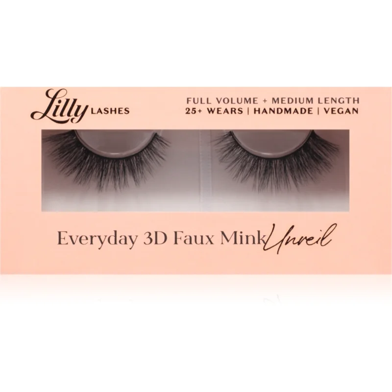 Lilly Lashes Everyday 3D Faux Mink изкуствени мигли тип Unveil