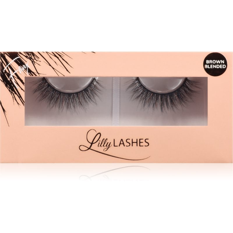 Lilly Lashes Everyday Faux Mink Brown Blended изкуствени мигли тип Undressed