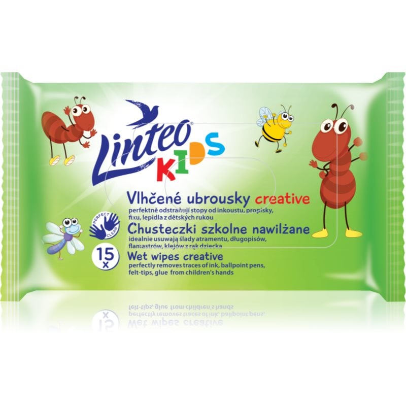 Linteo Kids Creative мокри кърпички за деца