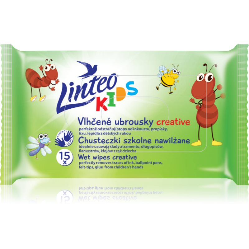Linteo Kids Creative мокри кърпички за деца - Грижа за тяло - Сравни цени от 1 магазин с безплатна доставка