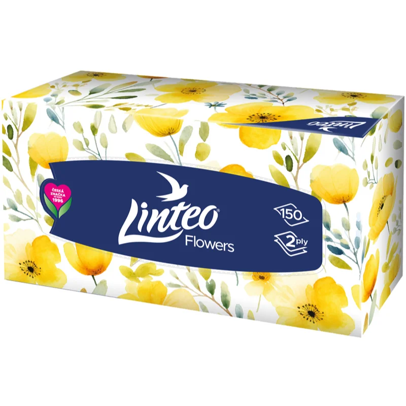 Linteo Linteo Paper Tissues Two-ply Paper, 150 pcs per box хартиени кърпички - Унисекс парфюм - Сравни цени от 1 магазин с безплатна доставка