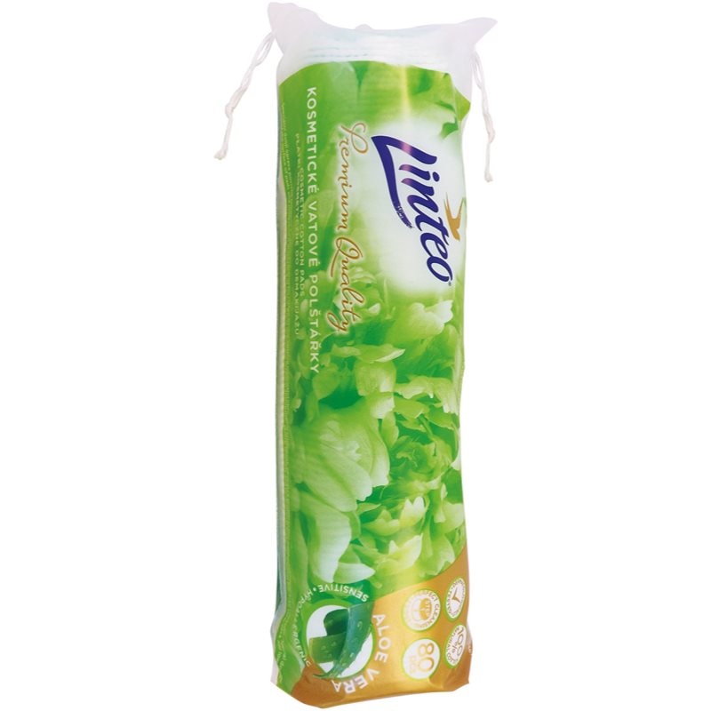 Linteo Premium тампони за почистване на грим Aloe Vera - Грижа за лице - Сравни цени от 1 магазин с безплатна доставка