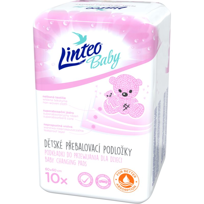 Linteo Baby Changing Pads подложки за смяна на пелените 60x60 - Грижа за тяло - Сравни цени от 1 магазин с безплатна доставка