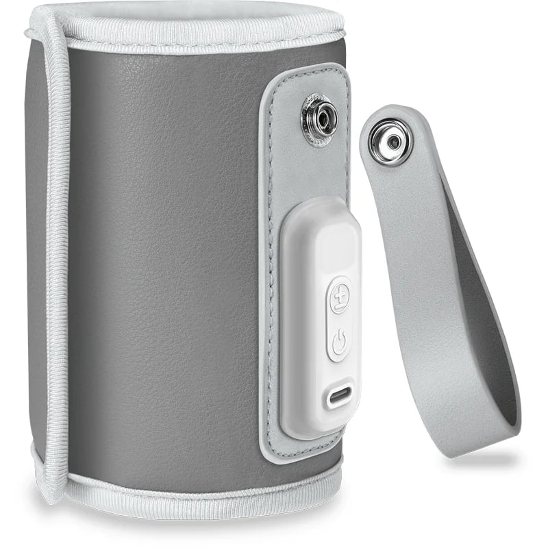 Lionelo Care Thermup Go Нагревател за бебешки бутилки Grey Silver