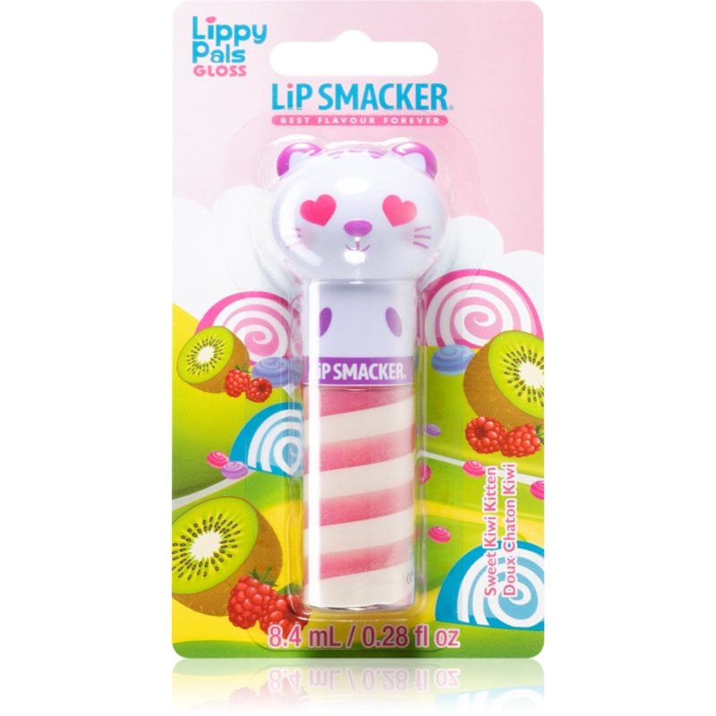 Lip Smacker Lippy Pals блясък за устни вкус Sweet Kiwi Kitten