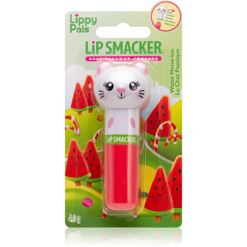 Lip Smacker Lippy Pals подхранващ балсам за устни Water Meow-Ion