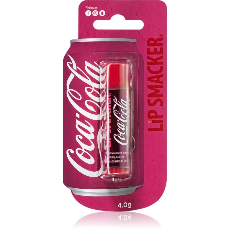 Lip Smacker Coca Cola Cherry балсам за устни вкус Cherry Coke 4 гр. - Грижа за лице - Сравни цени от 1 магазин с безплатна доставка