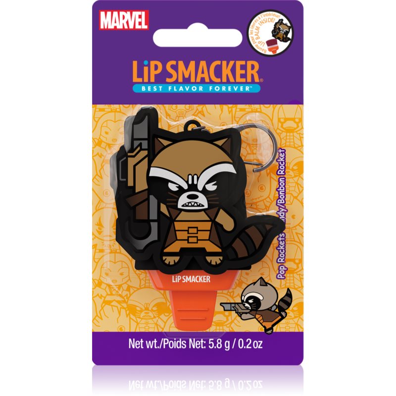 Lip Smacker Marvel Guardians of the Galaxy ключодържател с балсам за деца Rocket (Pop Rockets Candy) - Грижа за лице - Сравни цени от 1 магазин с безплатна доставка