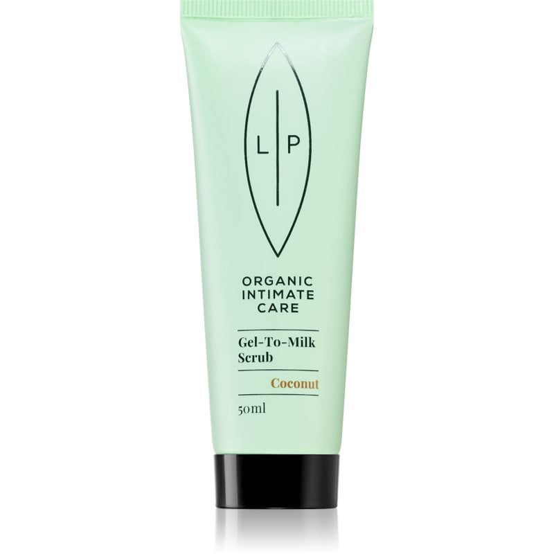 Lip Intimate Care Organic Intimate Care Gel To Milk Scrub фин пилинг с кокос Coconut