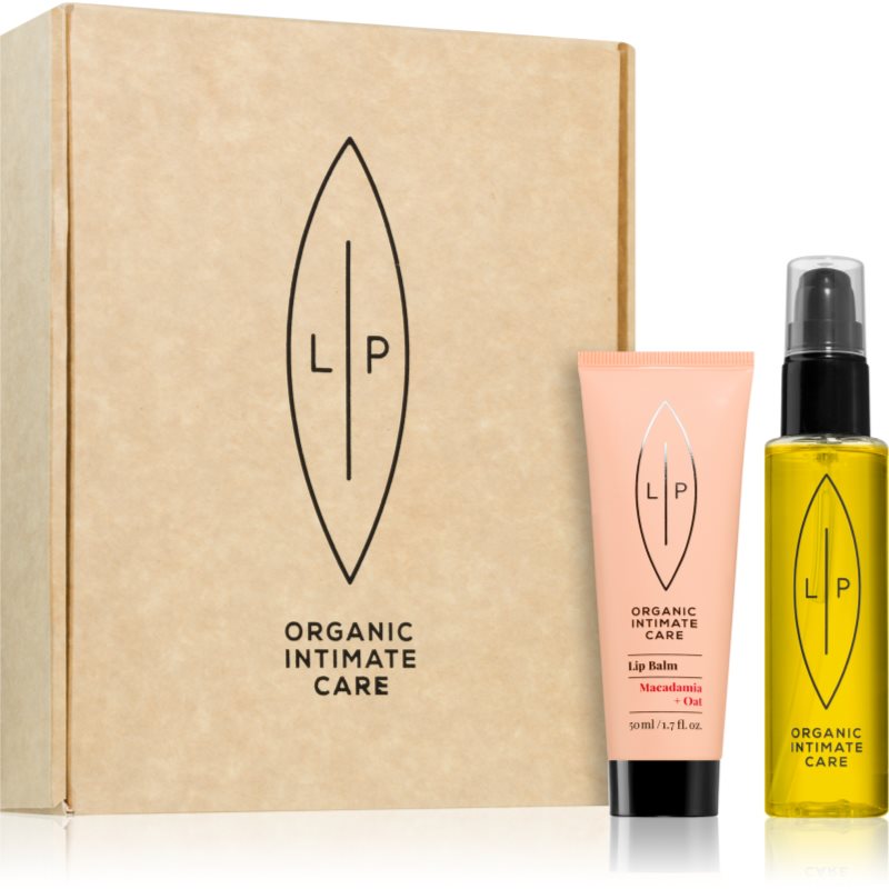 Lip Intimate Care Organic Intimate Care Gift Set подаръчен комплект за тяло - Комплект - Сравни цени от 1 магазин с безплатна доставка