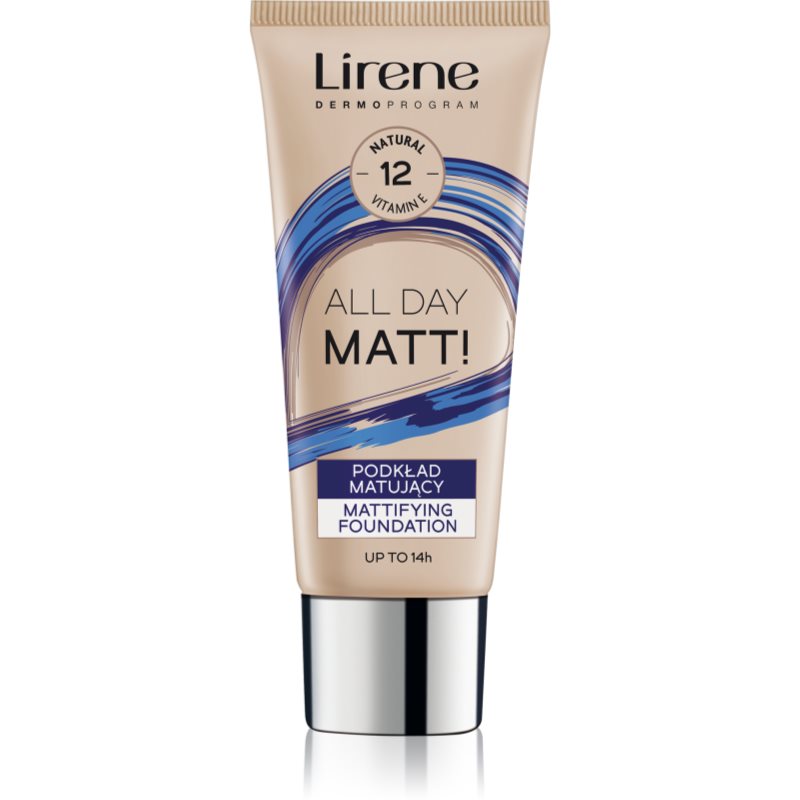 Lirene Lirene Nature Matte матиращ флуид фон дьо тен за дълготраен ефект - Унисекс парфюм 30мл - Сравни цени от 1 магазин с безплатна доставка