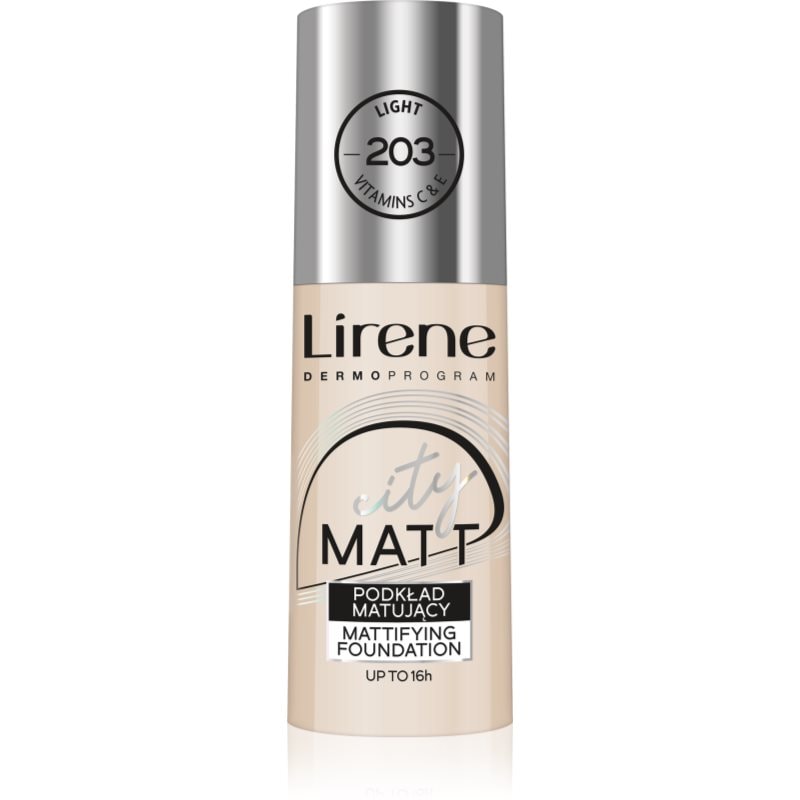 Lirene City Matt матиращ флуид фон дьо тен с изглаждащ ефект - Грим - Сравни цени от 1 магазин с безплатна доставка