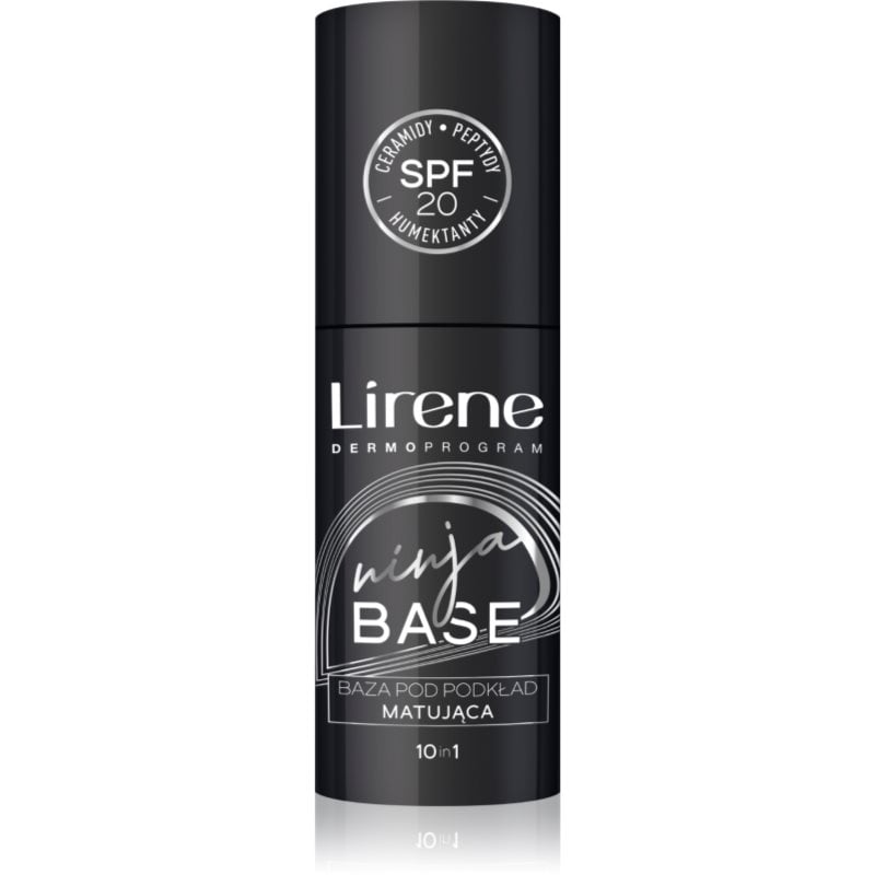 Lirene Ninja матираща база под фон дьо тен SPF 20